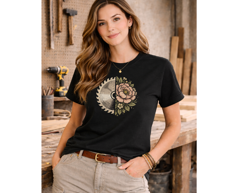 Blade & Bloom Tee
