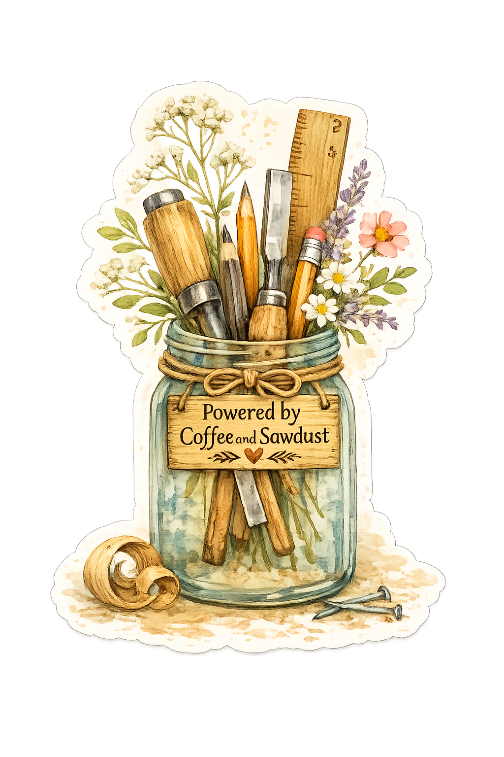 Mason Jar Magnet