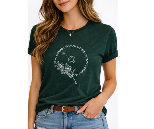 Steel & Petals Tee