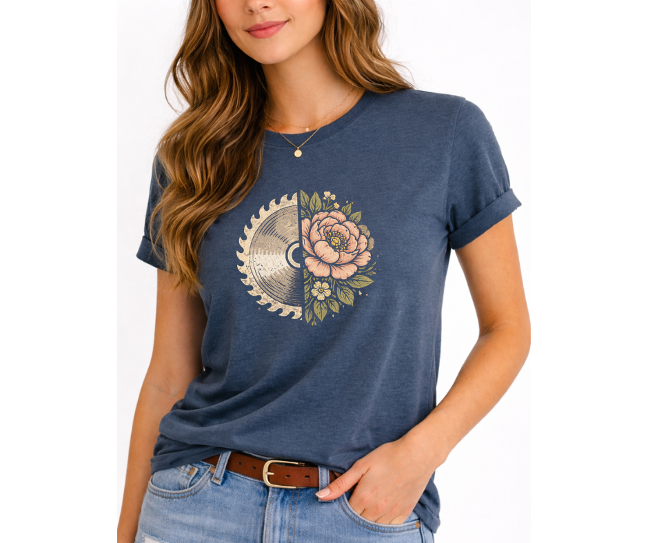Blade & Bloom Tee