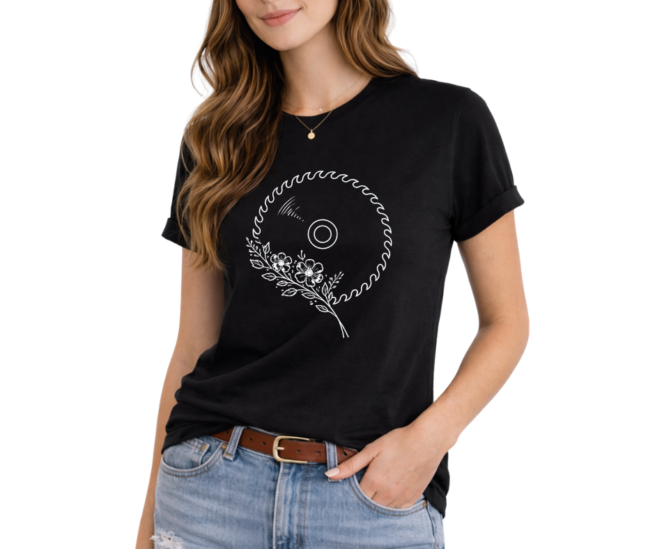 Steel & Petals Tee
